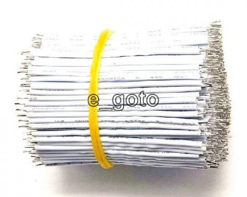 100pcs white tinning pe wire pe cable 50mm 5cm jumper wire copper good for sale