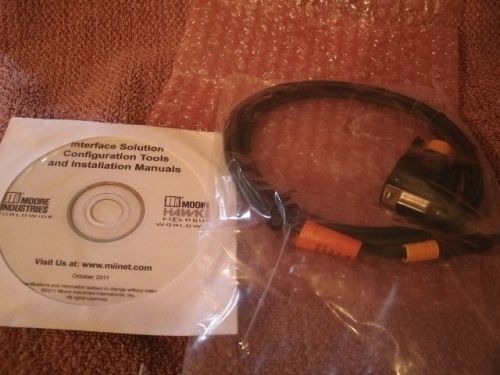 Moore Industries Cable Wire 803-053-26B  &amp; Interface Manual CD for SPA2