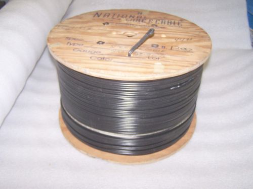 National wire &amp; cable p/n s10 3920 b low capacitance wire 1226ft spool for sale