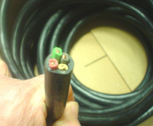 Amercable gexol -125 approx 42 ft. 4/c 12 awg marine shipboard cable - new for sale