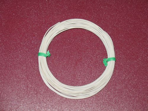 24 awg stranded hook-up wire 10m (32.8ft) white, flexible, us seller. for sale