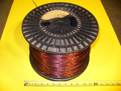 ELECTRIC MAGNET WIRE - PHELPS DODGE - MAGNETIC WIRING WINDING .085&#034; 12 -11.5 AWG