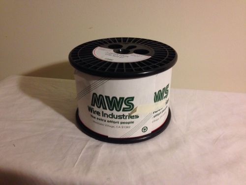 Mws 22 spn red enamel magnetic transformer inductor wire 10.26lbs new spool for sale