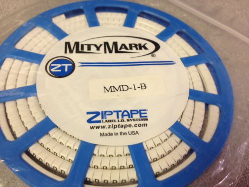 MITY MARK MMD1-B PVC Disc Wire Marker &#034;B&#034; 10-16AWG 500/ROLL *NEW IN PACKAGING*