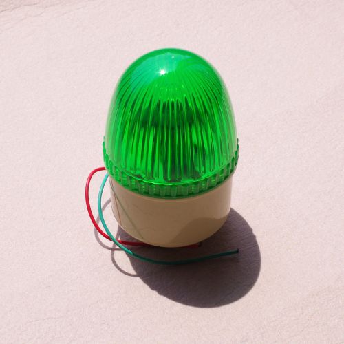 220vac green mini beacon warning signal light lamp spiral fixed for sale