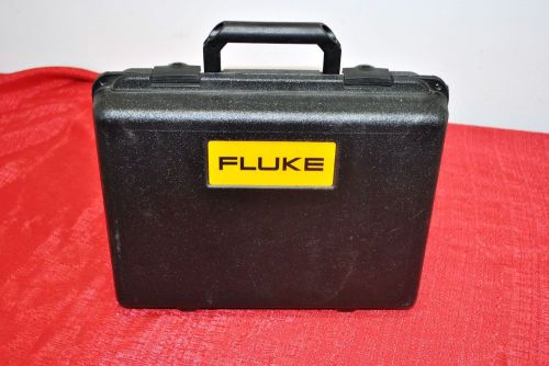Fluke 1587 Multimeter &amp; Insulation Tester Kit Case CD Leads Manual Clips Hanger