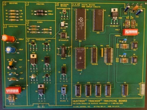*Last One* Huntron Tracker 2000 Student Training Board - Component Test Circuit