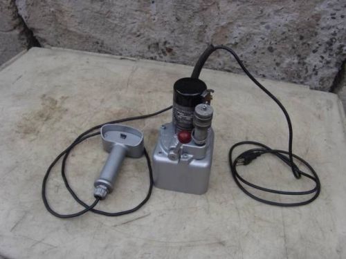 Greenlee electric hydraulic pump works great for sale