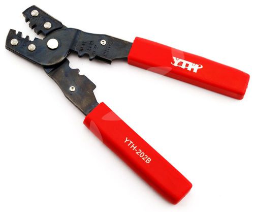 Crimp crimping tool cutter for non-insulated 3.9mm bullets 6.3mm terminals set for sale