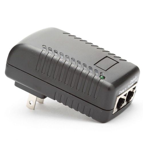 iCREAT Wall Plug POE Injector With 48v Power Supply for Most Cisco / Polycom /