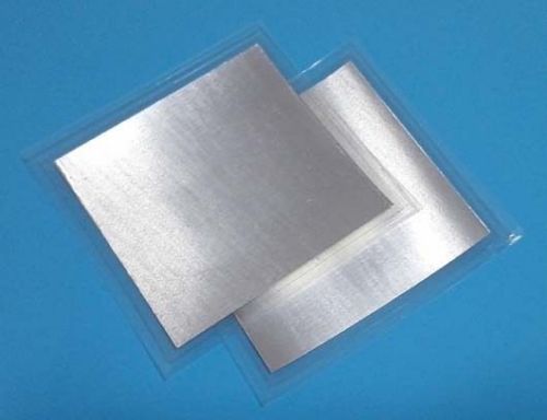 99.995% indium foil 100mm x100mm x 0.1mm for heat sink vacuum seal free shipping