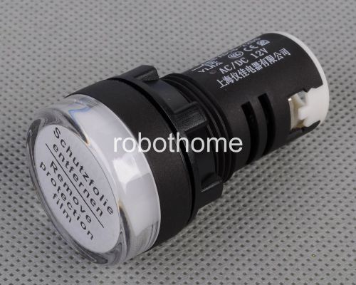 White led indicator pilot signal light lamp 12v output new for sale