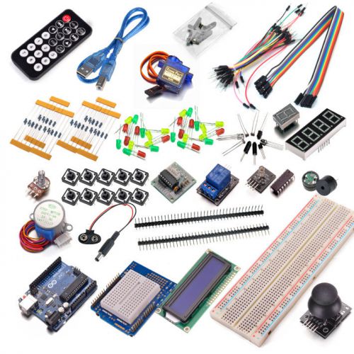Uno r3 ultimate starter kit- led lcd breadboard shield relay sensor for arduino for sale