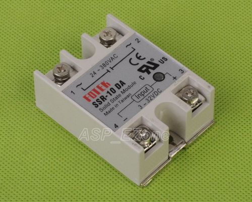 1pcs ssr-10da solid-state relays fotek 10a minitype dc-ac one-phase relay for sale