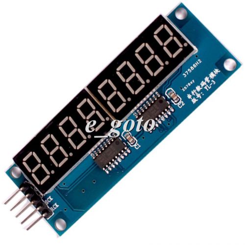 74HC595 8Bit 8-Digit LED Display Module Red Digital Tube 0.36&#034; for Arduino