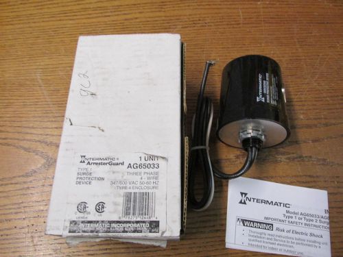 NEW NOS Intermatic AG65033 Arresterguard Indicating Surge Protective Device