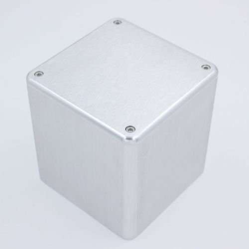 1PCS 134*134*136mm Silver Aluminum Transformer Protect Cover For Tube Amp DIY