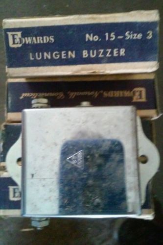 Edwards lungen buzzer #15_size 3