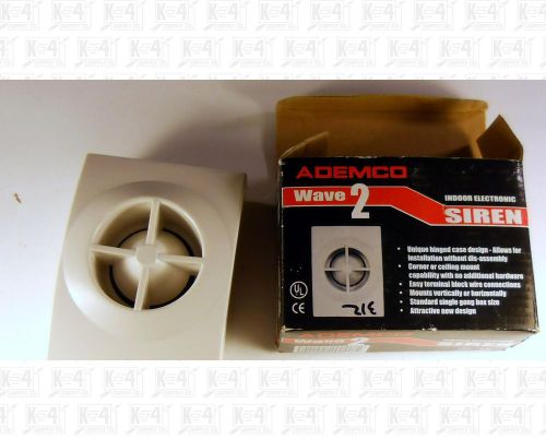 Ademco 12 VDC Steady or Warble Burglar Alarm Siren New in Box