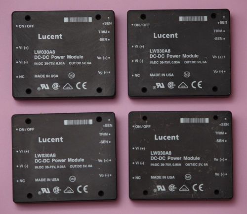 LOT of 4 Lucent LW030A8 DC_DC Power Module units, 30Watt, Free Shipping