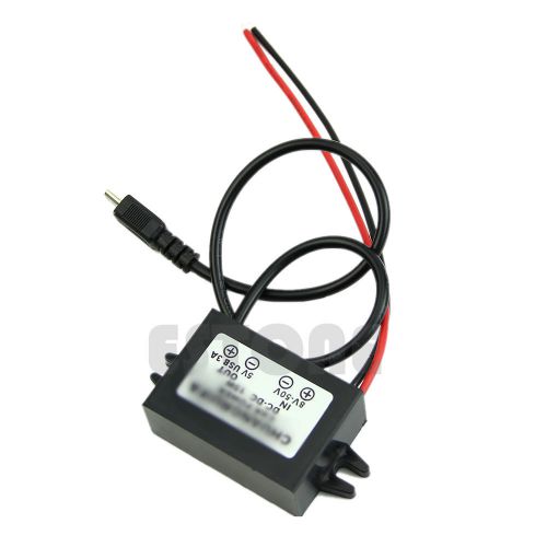 Power supply converter dc dc module 8-50v to 5v micro usb output 12v/24v to 5v for sale