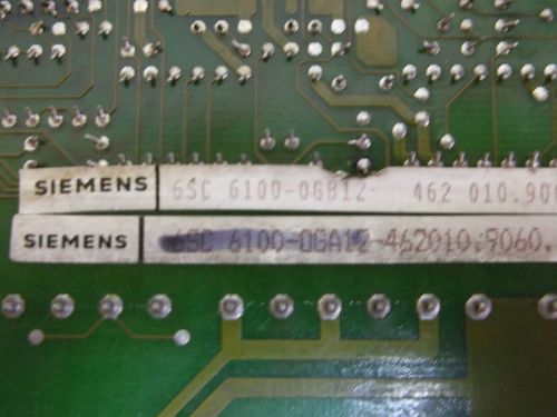 Siemens Simodrive Power Supply 6SC 6100-0GB12 6SC6100-0GB12