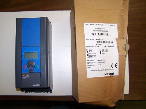 Vacon Variable Frequency Drive 00010-3L-009-4-D VFD 380-480V Input
