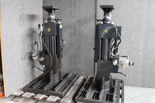 (2) Servo hydraulic Linear Actuators 5.5kip 12&#034; stroke Schenk Structural Testing