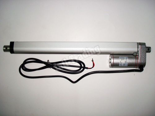 12&#039;&#039; Electric Adjustable Linear Actuator Stroke 220lbs Max Lift Output 12Volt DC