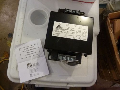 Acme industrial control transformer ce10750 4ldj8  $452.75 24 volt output 750va for sale