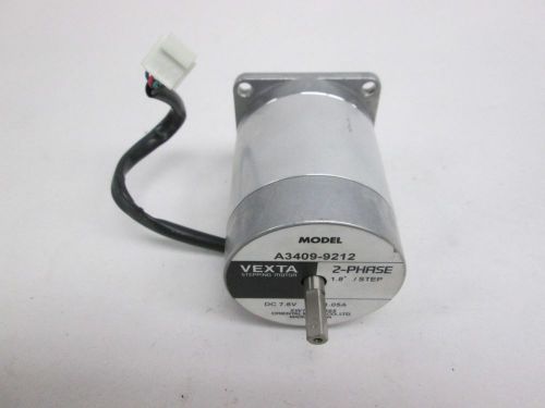 New vexta a3409-9212 stepper 7.6v-dc 2ph electric motor 1.8deg/step d305630 for sale