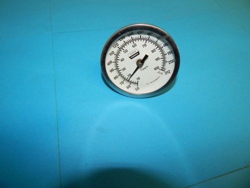 Universal enterprises 10-100 degree celcius 50-212 degree fahrenheit temp gauge for sale