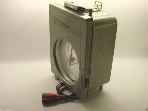 Weschler M45 Recording AC Voltmeter Double Range 90-140V / 180-280V 60HZ  32 Day