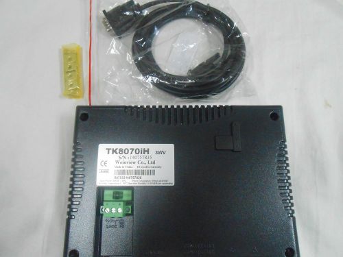 Weinview hmi tk8070ih 7&#034; human machine interface new in box free shipping for sale