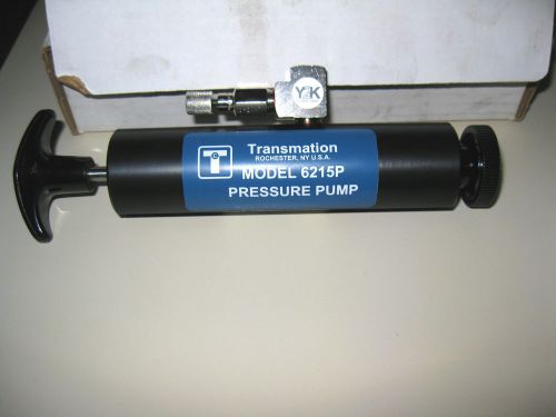 Transmation hand actuated pressure pump 6215p   1097p for sale