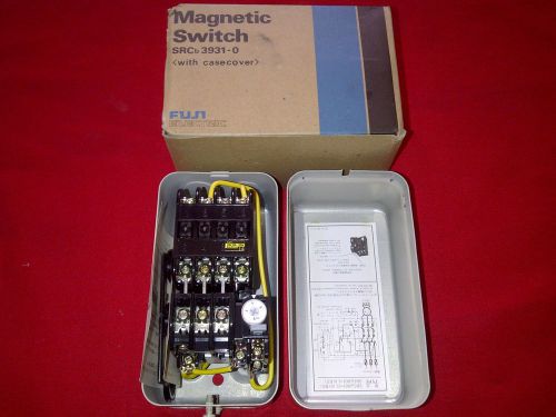 FUJI MAGNETIC SWITCH SRCb3931-0 WITH CASE COVER, BRAND NEW IN ORIGINAL PACKAGE