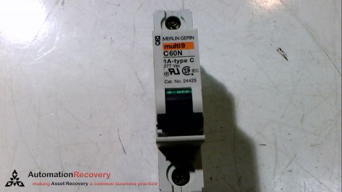 SCHNEIDER ELECTRIC MG24425 SERIES 1A TYPE C, CIRCUIT BREAKER, NEW*