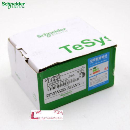 Schneider telemecanique contactor lc1d18b7c 18a 24vac new free shipping #j449 lx for sale