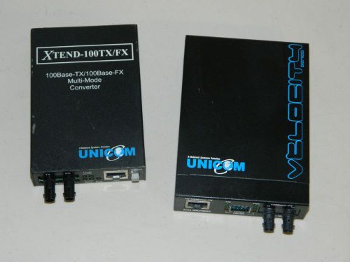 (2 DIFF. UNITS)   Unicom Global Systems Solutions FEP-5300TF-T, EXTEND-100TX/FX