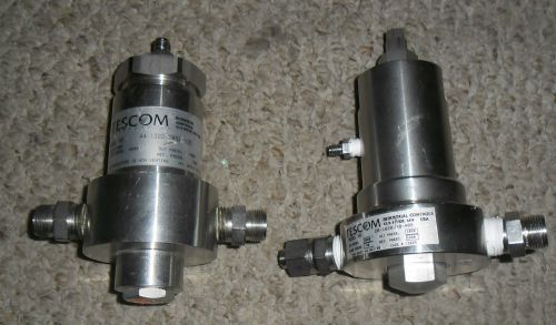 Tescom 44-1322-2082-125 + 26-1620-128-485 pressure regulators for sale