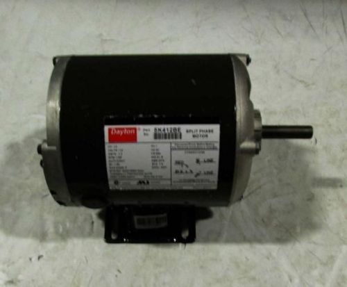 Dayton 1/3hp 1725rpm 1ph 115v split phase electric motor 5k412be for sale