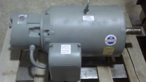 25 hp baldor electric motor with rexnord brake for sale