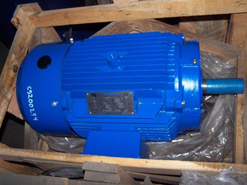 New elektrimax 20 hp ac electric motor 256t frame 3600 rpm 230/460 vac tefc for sale
