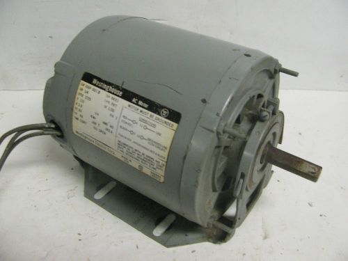 Westinghouse elctric motor 316p 001b,fr 48,1/4hp,1ph,nema,code t,1725 rpm, used for sale