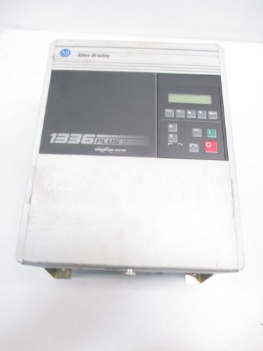 ALLEN BRADLEY 1336F-BRF75-AA-EN-HCS2-L5 1336 PLUS II 7.5HP 480V-AC DRIVE D471758