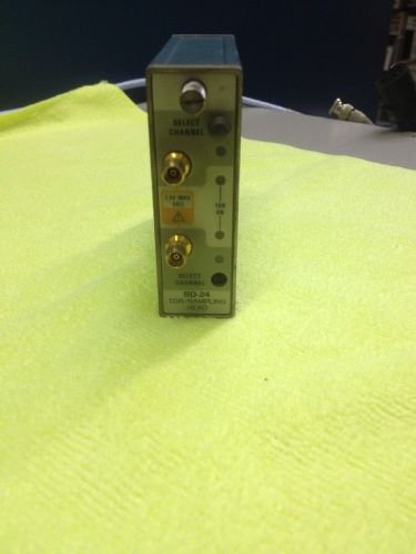TEKTRONIX SD24 TDR SAMPLING HEAD 2-Channel, 20 GHz. For 11800 or CSA 803 Series