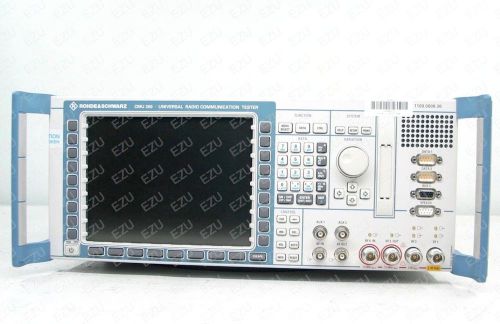 R&amp;s cmu200 universal radio communication tester (gsm &amp; wcdma) for sale