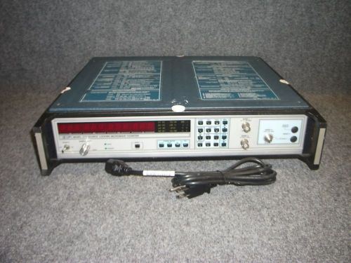 Eip microwave model 578 4-band source locking microwave counter w/power cable for sale