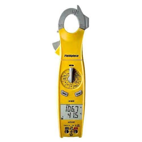 Sc620 - fieldpiece loaded clamp meter with swivel head for sale