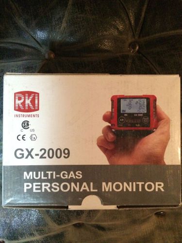 Rki gx-2009 personal gas monitor for sale